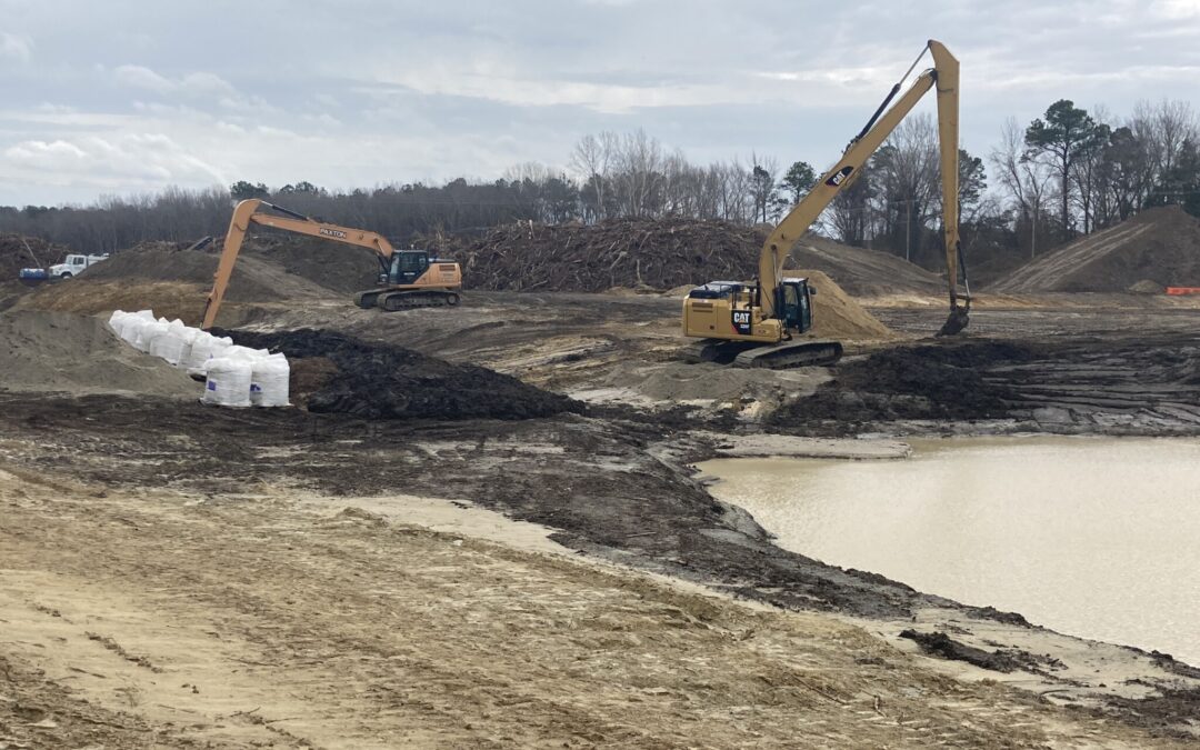 Former Nansemond Ordnance Depot GE Pond Sediment Removal